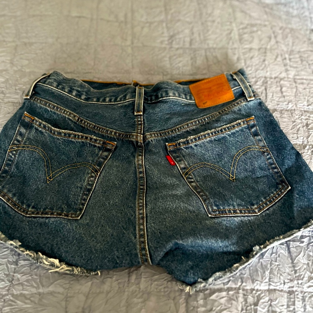 Levi's Blue Jean Shorts